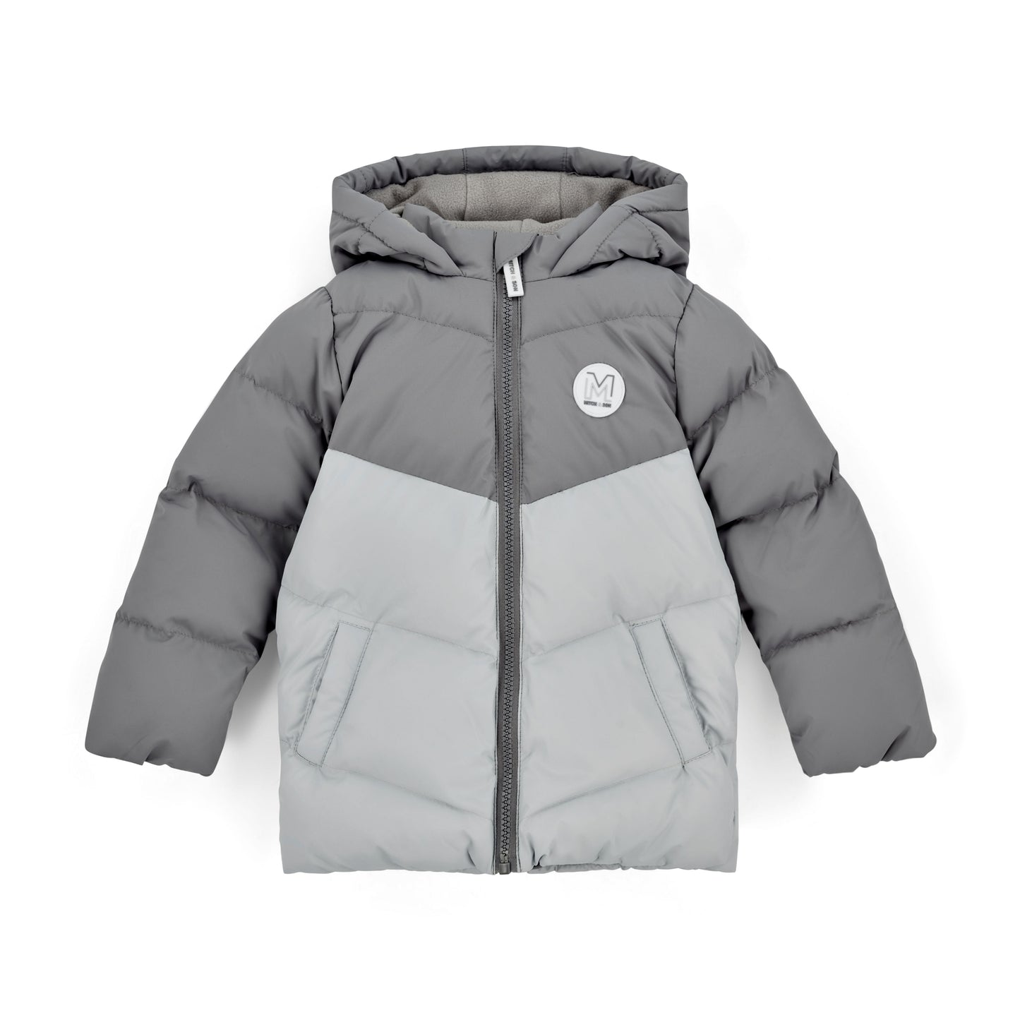 Mitch & Son Theo Grey Two Tone Coat