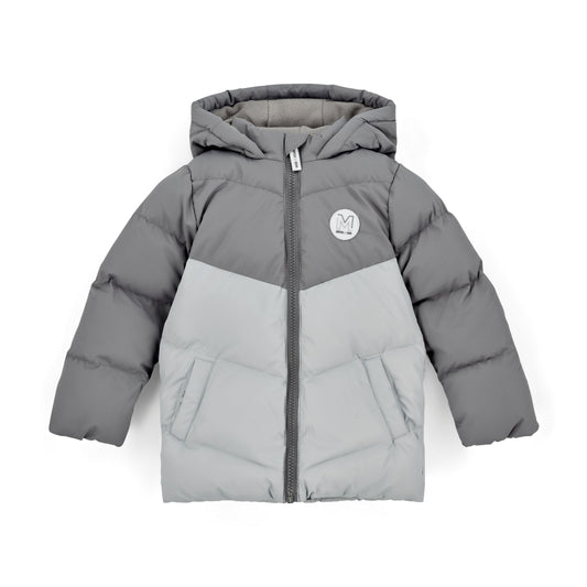 Mitch & Son Theo Grey Two Tone Coat