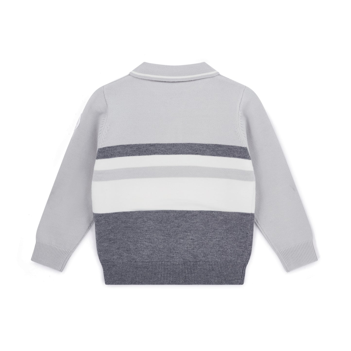 Mitch & Son Tighe/Trace Grey Knit Polo Set