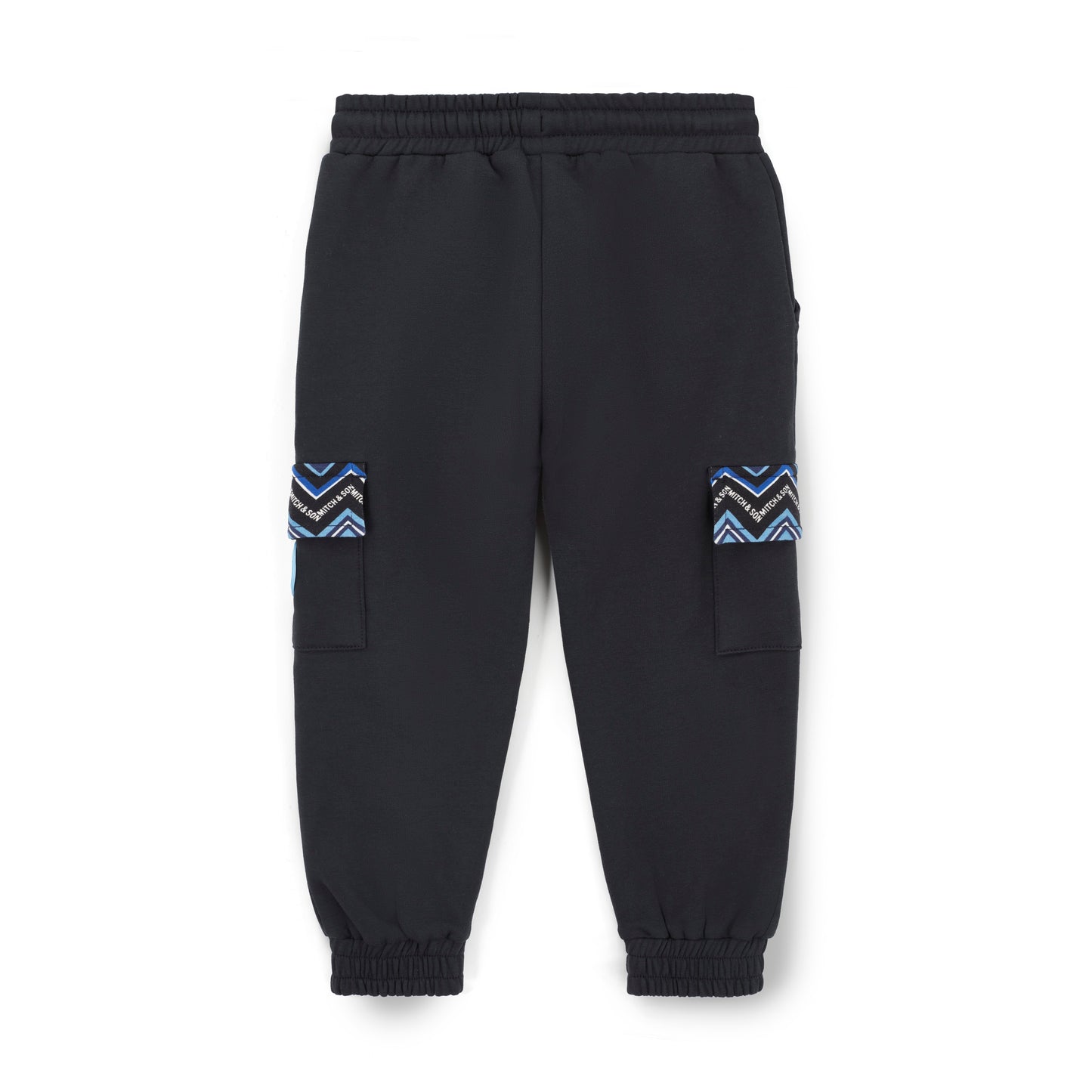 Mitch & Son Wright/Wesson Black Zig Zag Polo Set