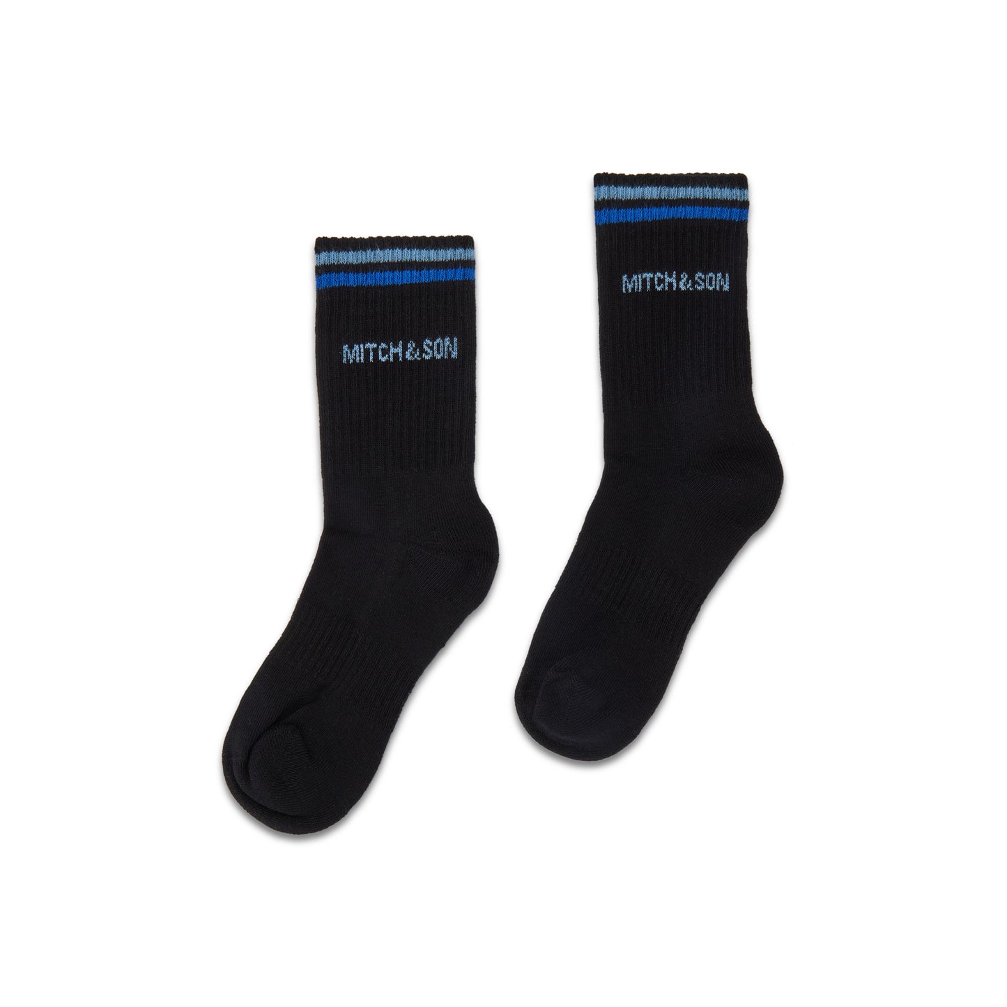 Mitch & Son William Black Sport Socks