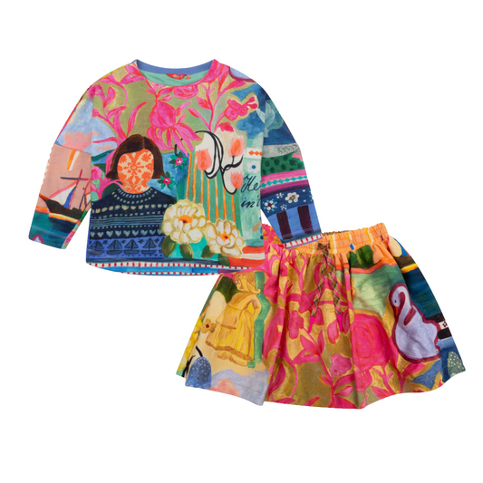Oilily Harpy/Surround Skirt Set