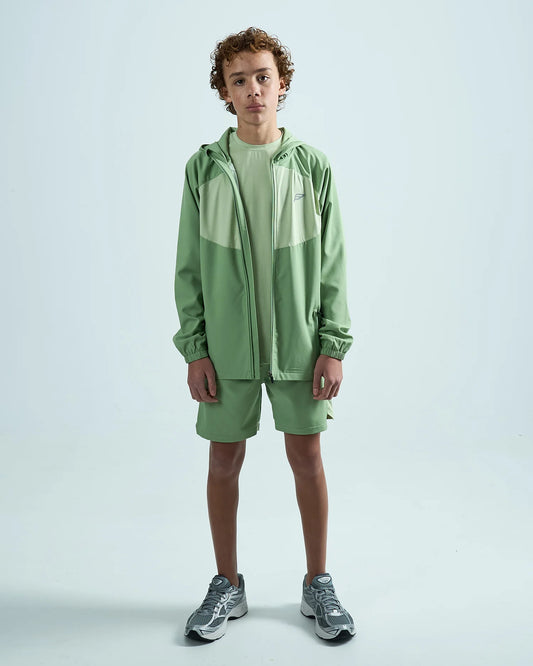 Frequency Arc Pastel Green 3pc Short Set