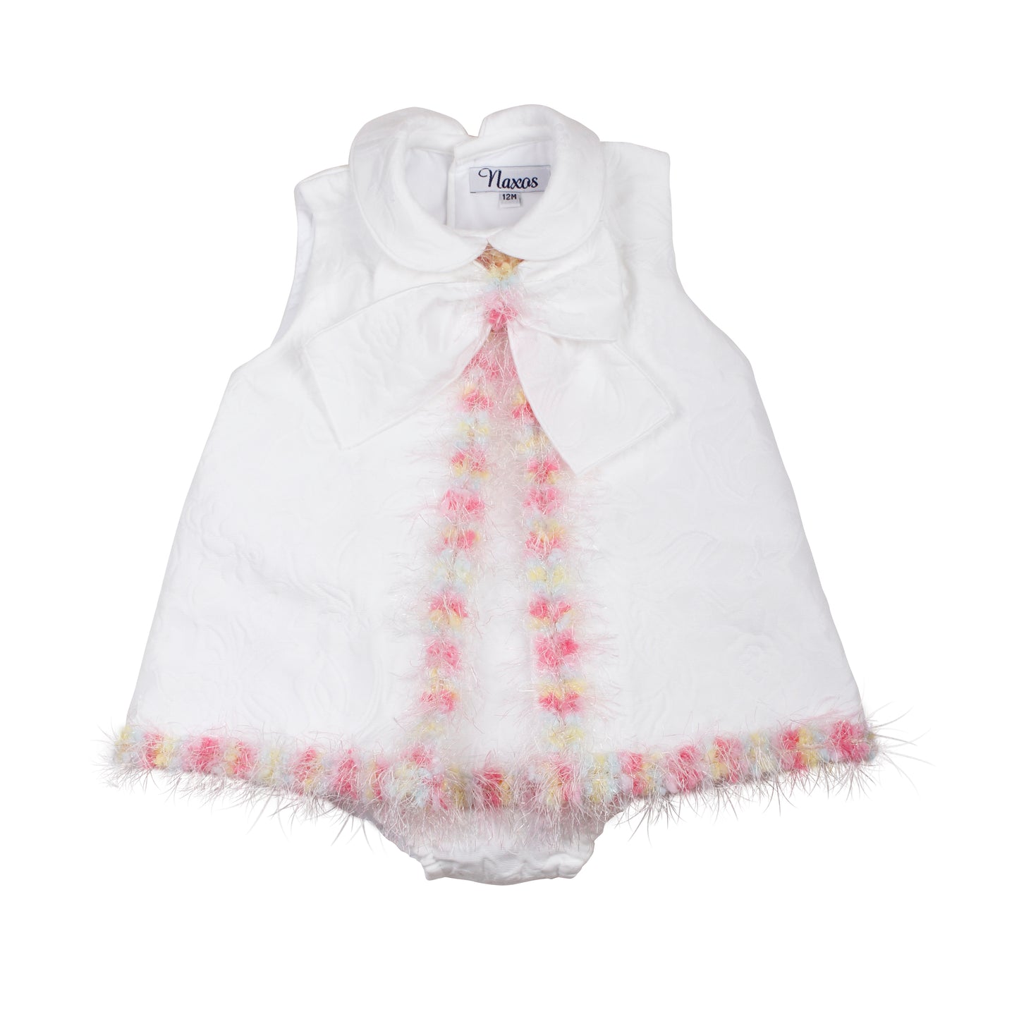 Naxos White & Multicolour 2pc Dress