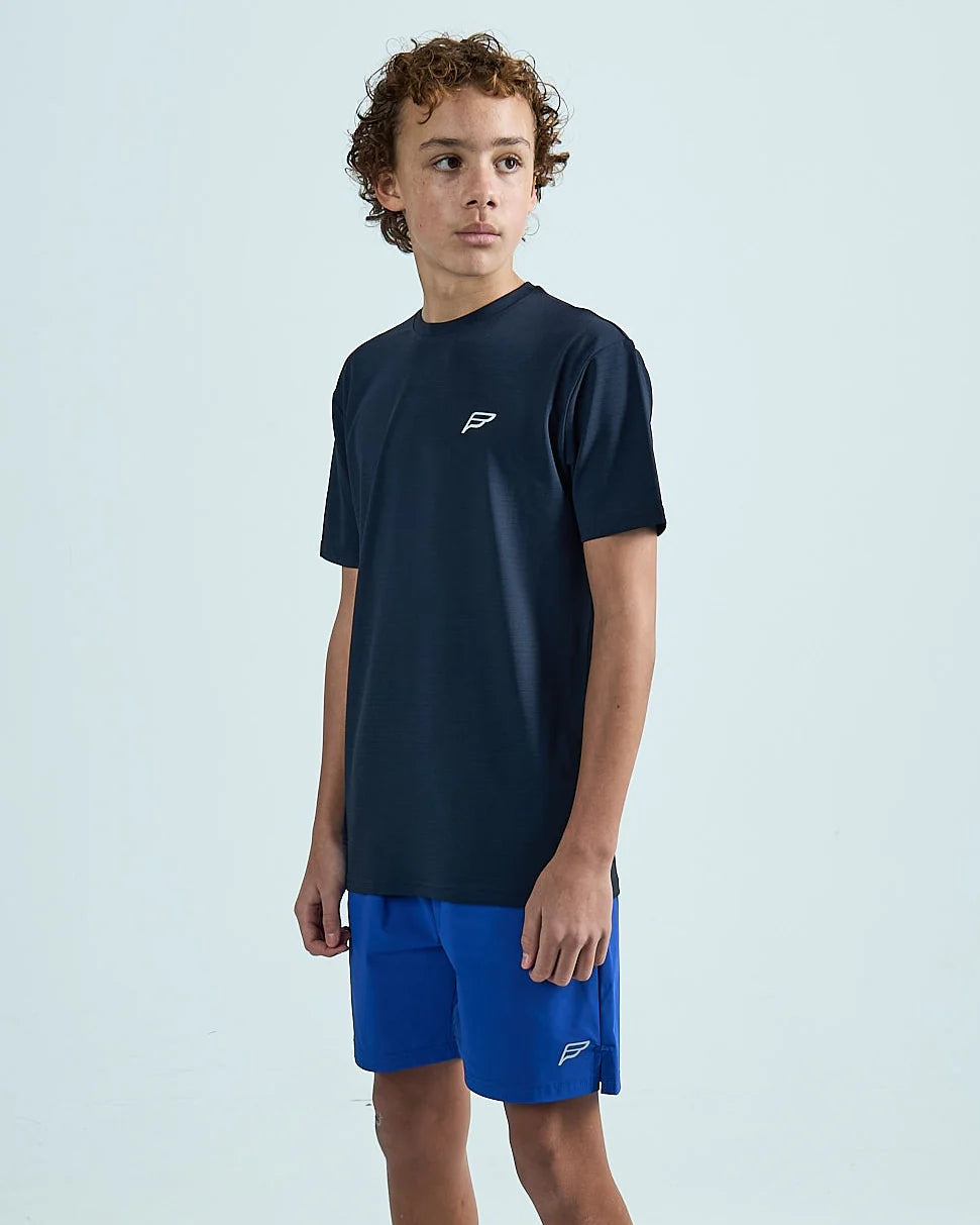 Frequency Stride Royal Blue & Navy 3pc Short Set