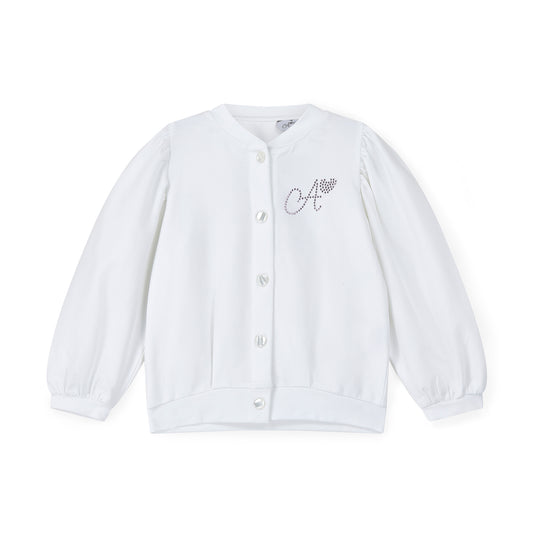 A Dee Carrie White Cardigan