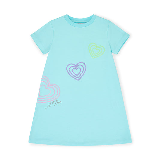 A Dee Evangeline Turquoise Dress