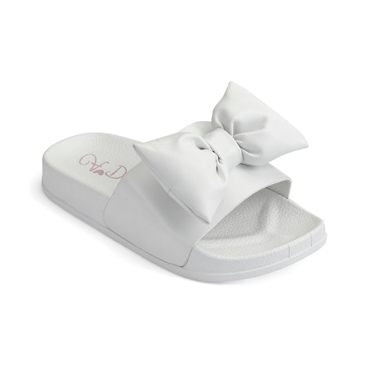 A Dee Bowty White Slides