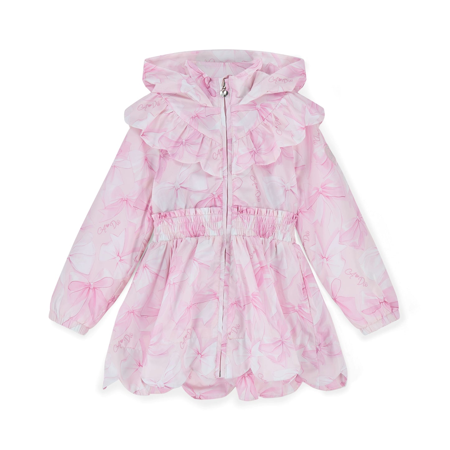 A Dee River Bow Printed Jacket