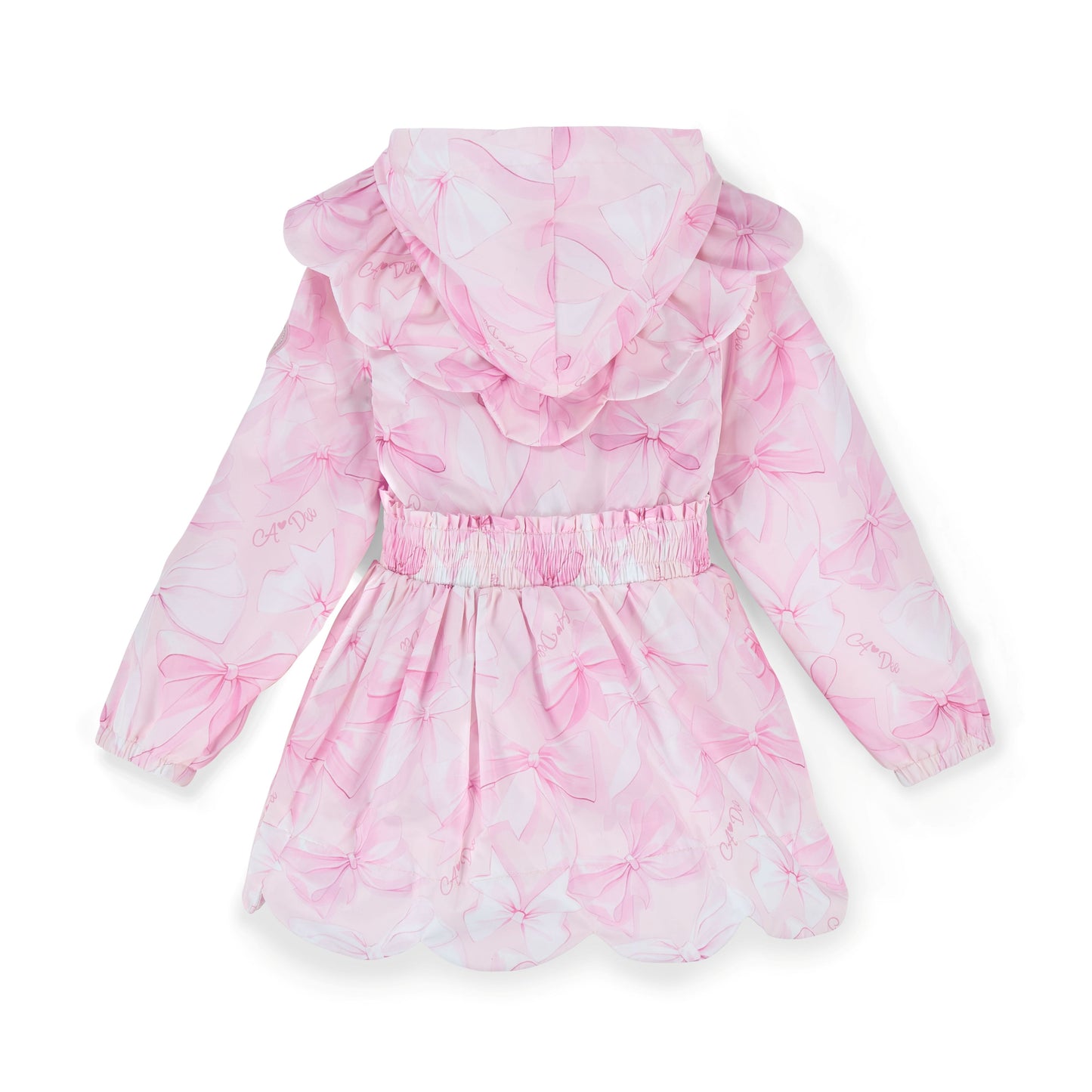 A Dee River Bow Printed Jacket