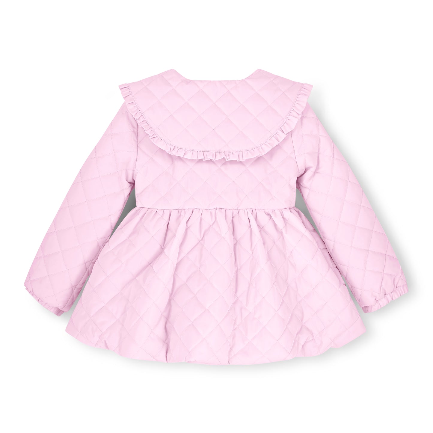 A Dee Riley Pink Quilted Collar Jacket