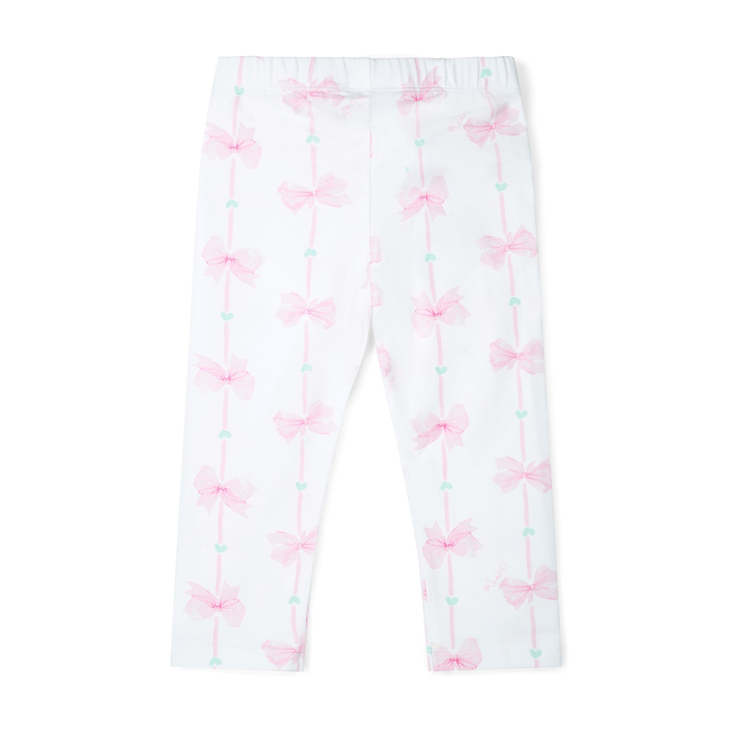 A Dee Rita White Handbag Legging Set