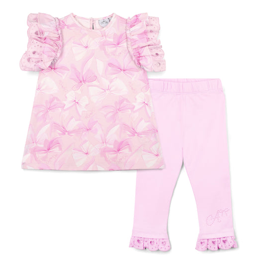 A Dee Rachel Bow Print Legging Set