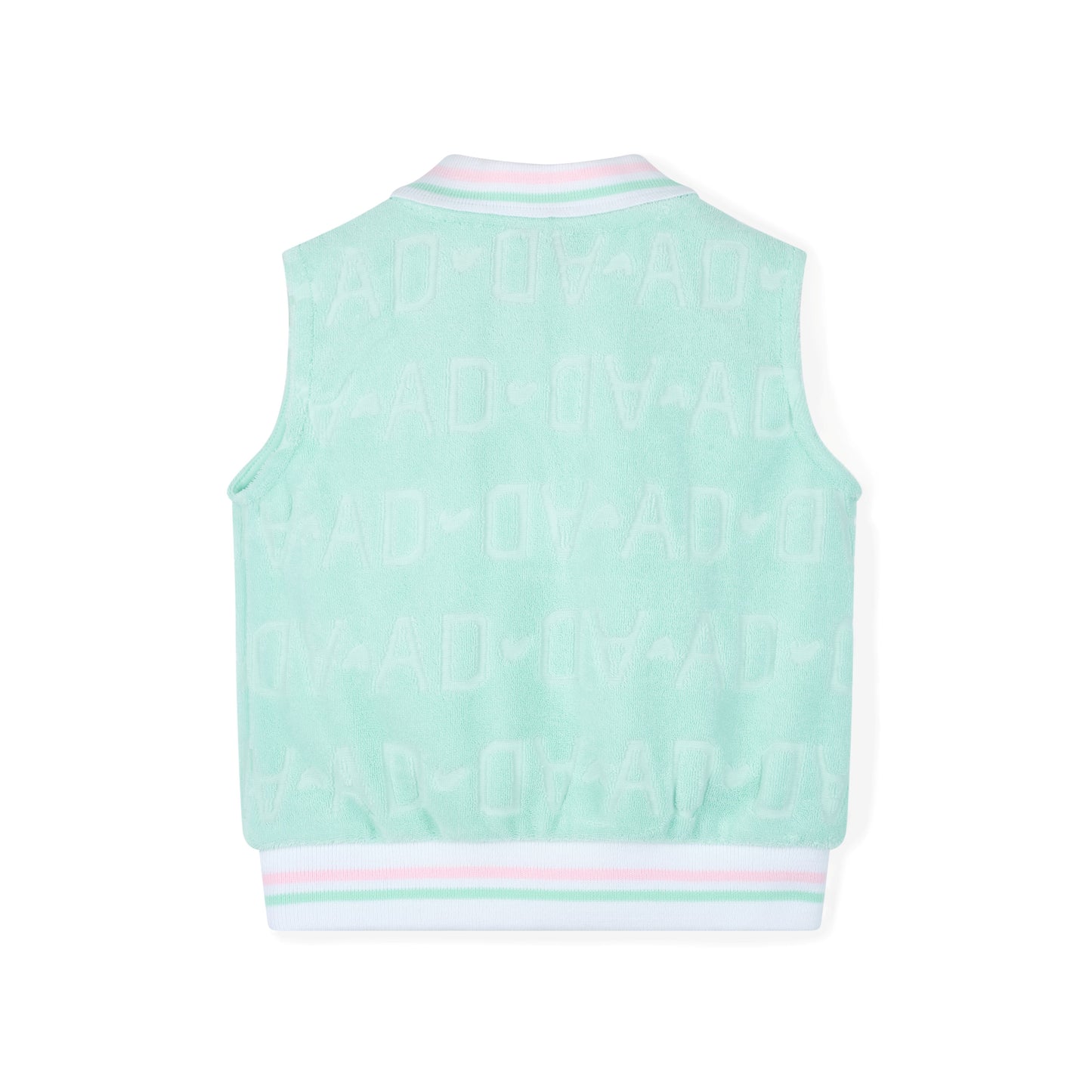 A Dee Romi Mint Terry Short Set