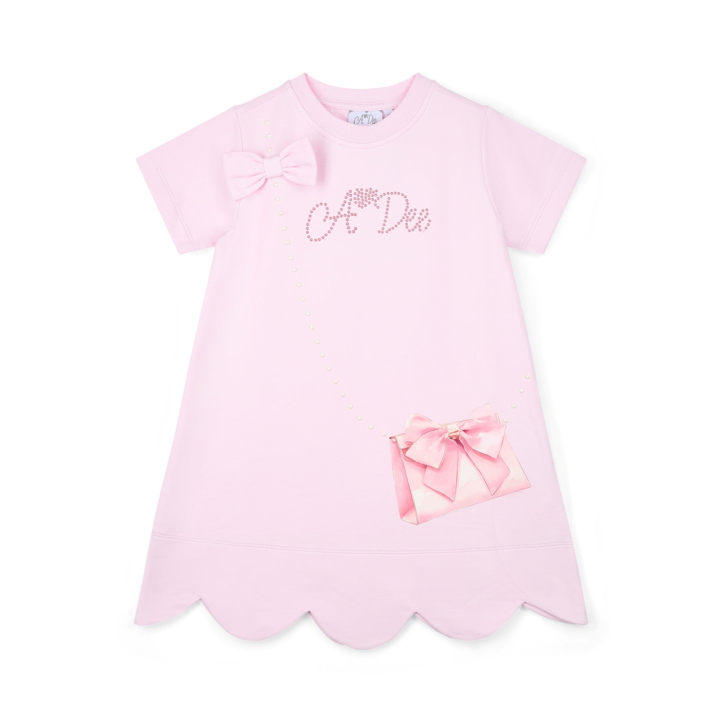 A Dee Regina Pink Handbag Dress