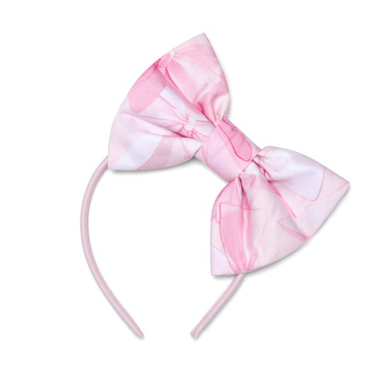 A Dee Ronda Bow Print Headband