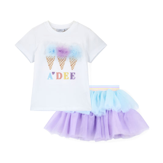 A Dee Suzi Ice Cream Tulle Skirt Set