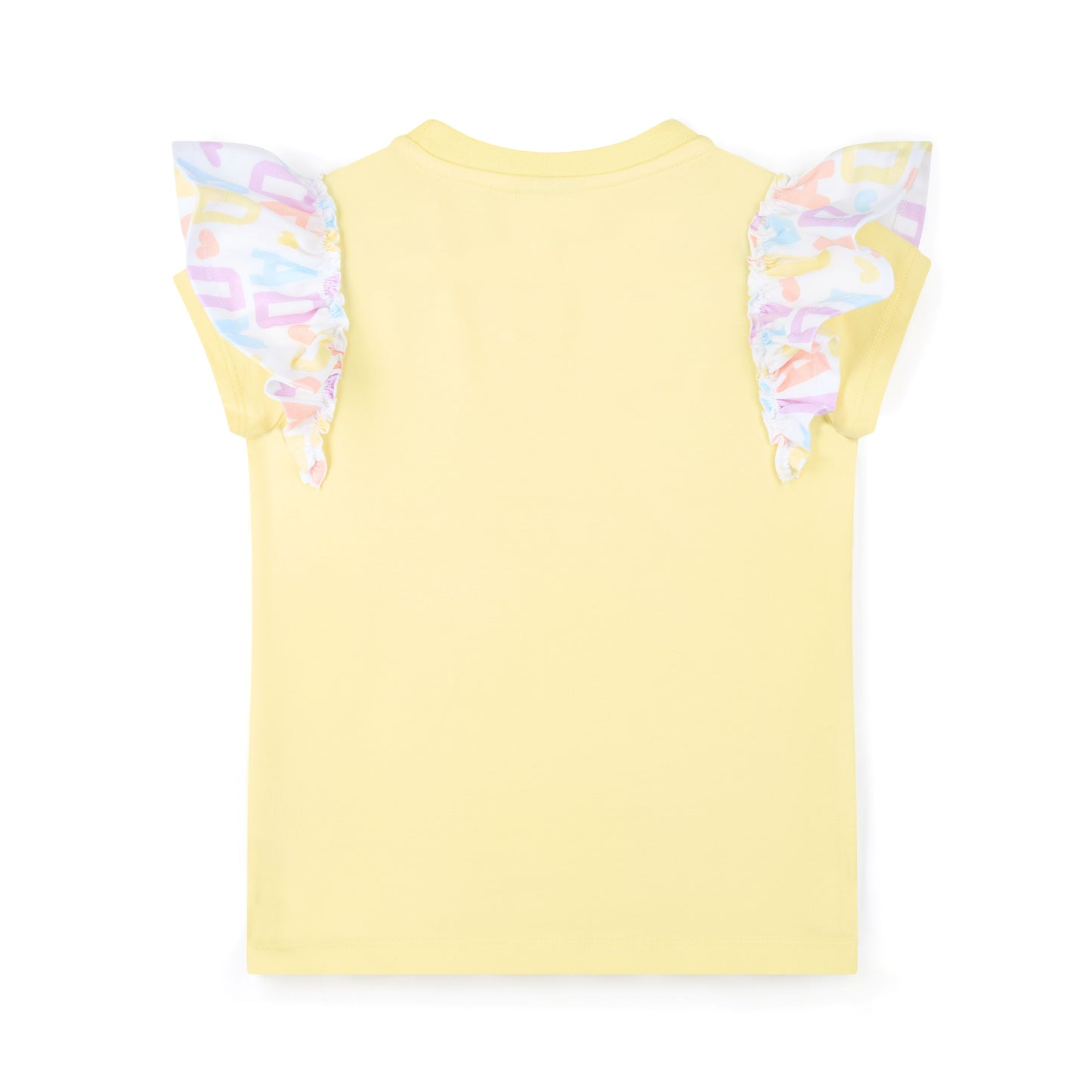 A Dee Sienna Lemon Initial Print Short Set
