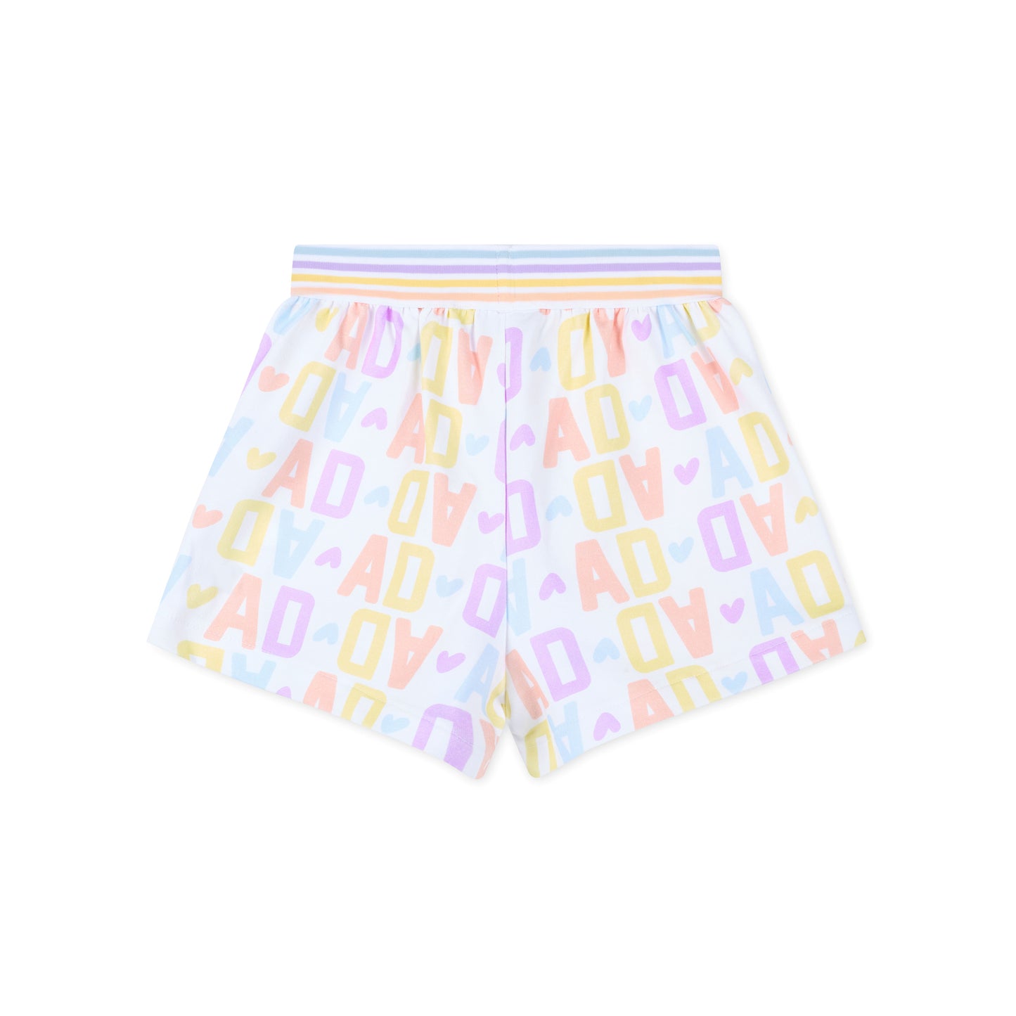 A Dee Sienna Lemon Initial Print Short Set
