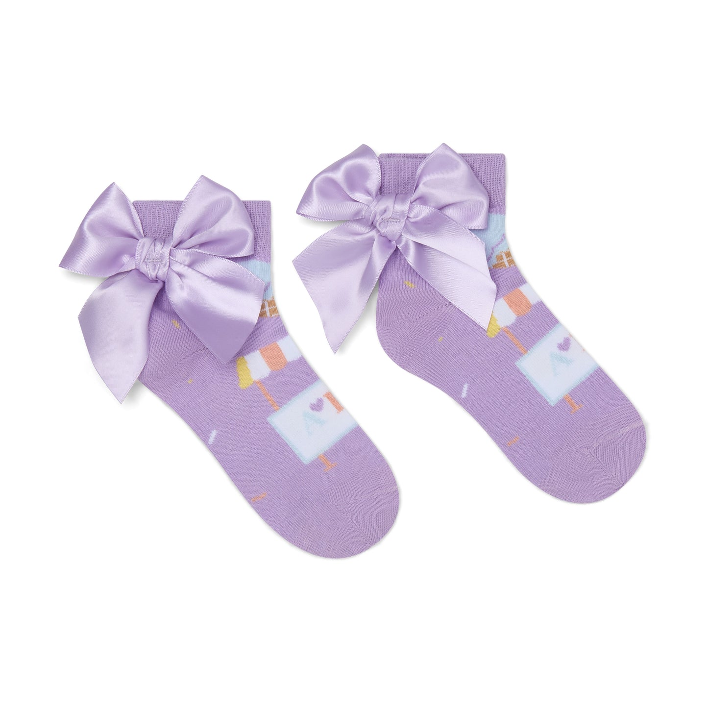 A Dee Sade Lilac Ice Cream Ankle Socks