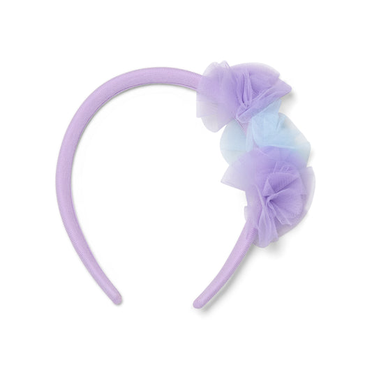 A Dee Shelby Lilac Tulle Headband