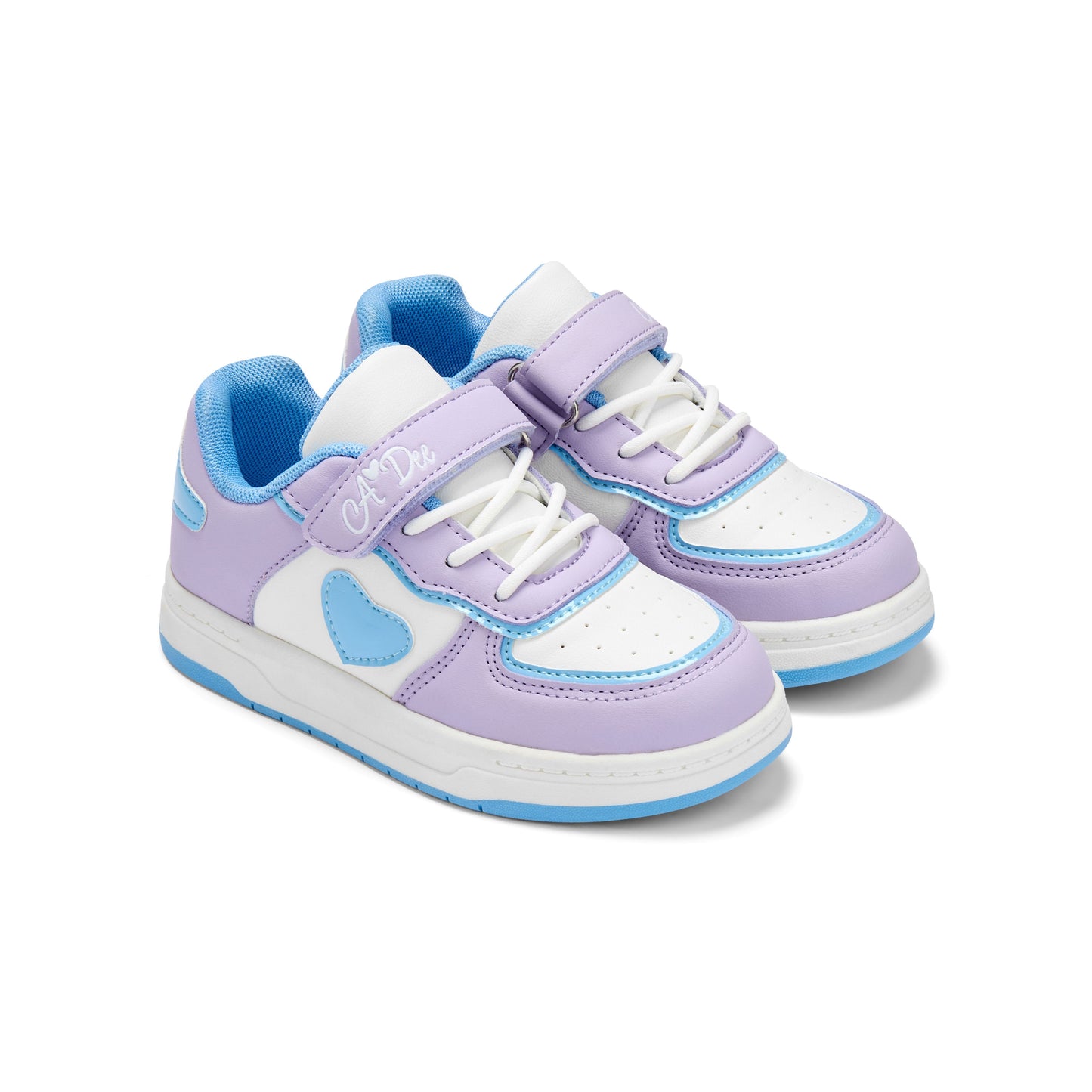A Dee DNK Lilac Heart Trainers