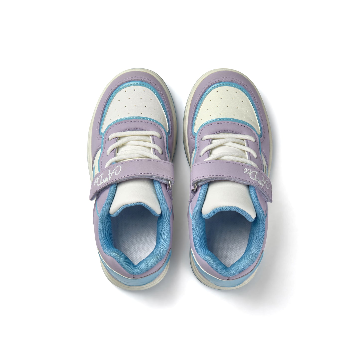 A Dee DNK Lilac Heart Trainers