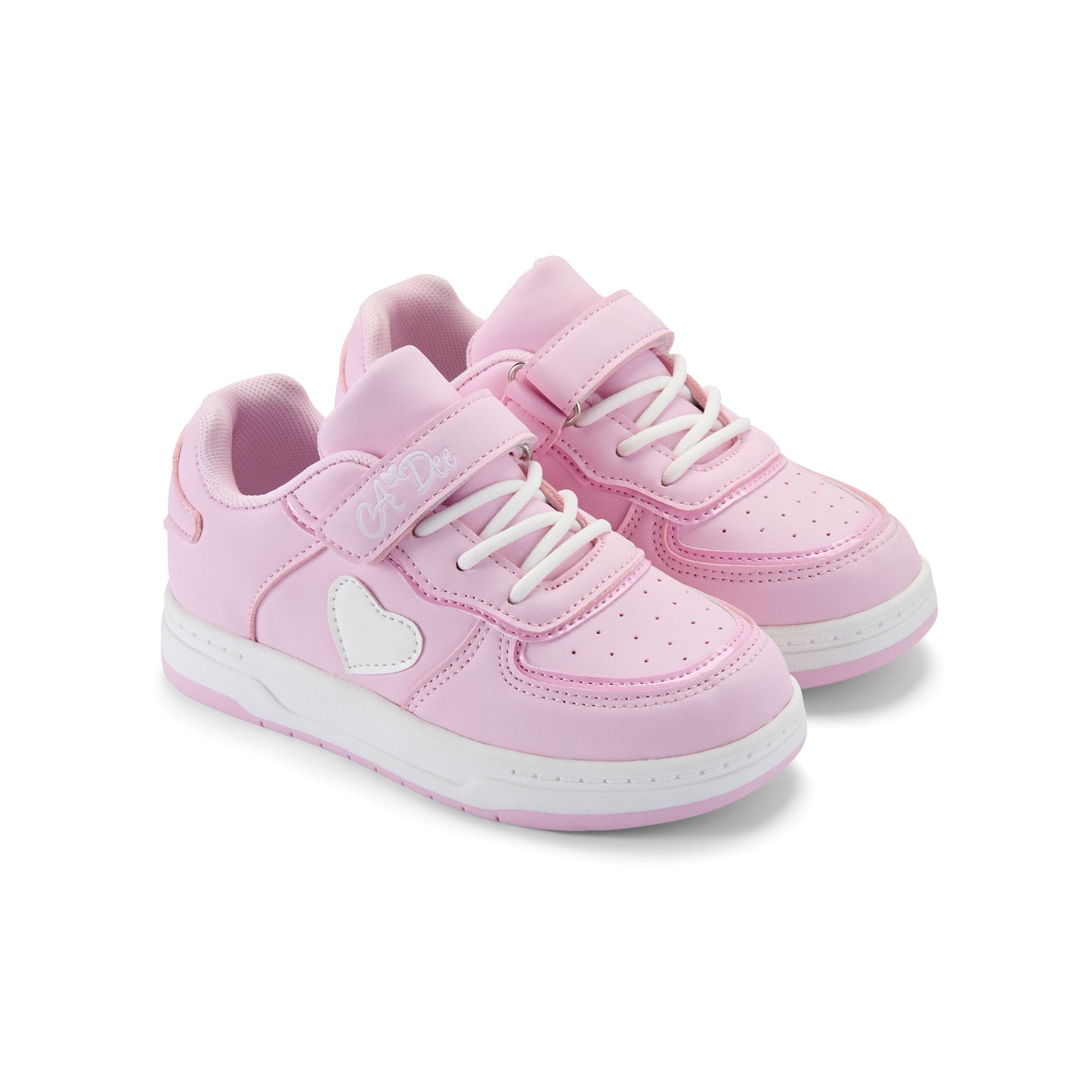 A Dee DNK Pink Blossom Heart Trainers
