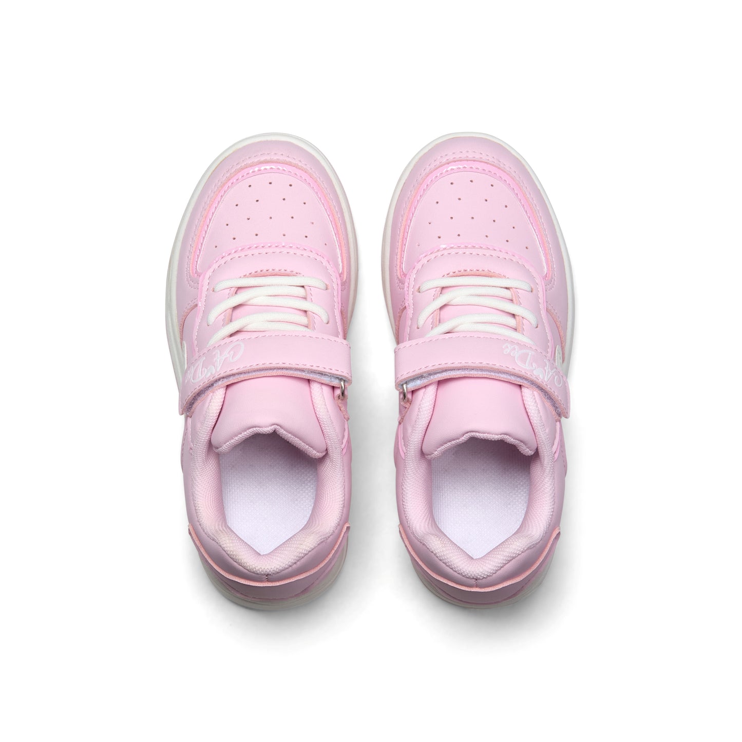 A Dee DNK Pink Blossom Heart Trainers