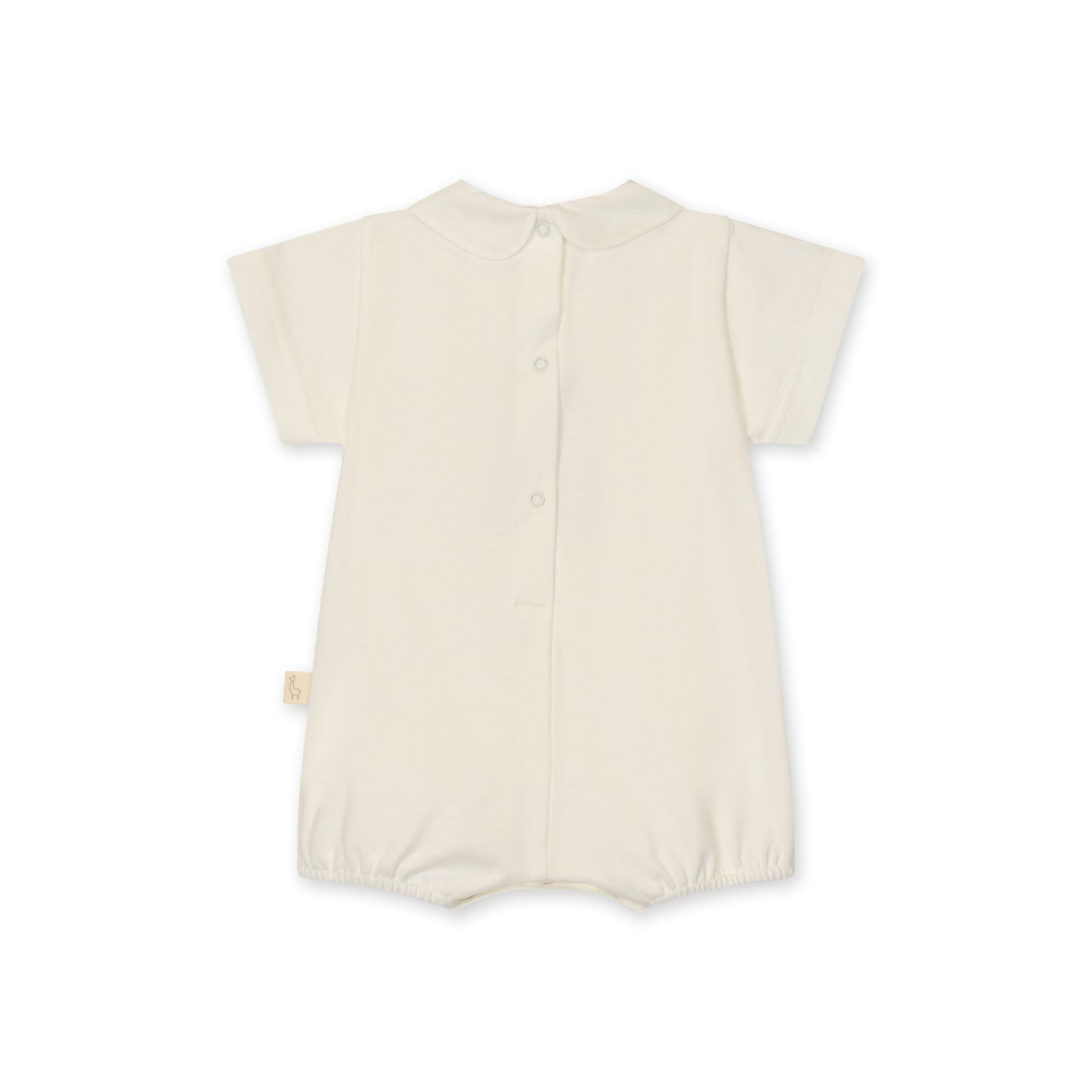 Baby Gi Ivory Teddy & Me Cotton Romper