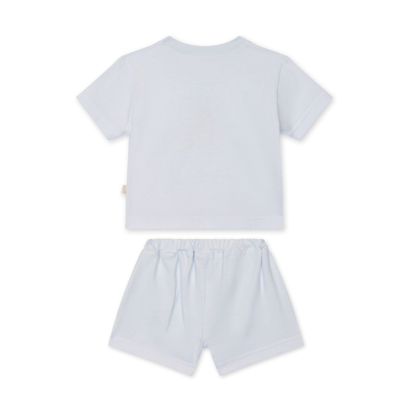 Baby Gi Blue Teddy & Me Cotton Short Set