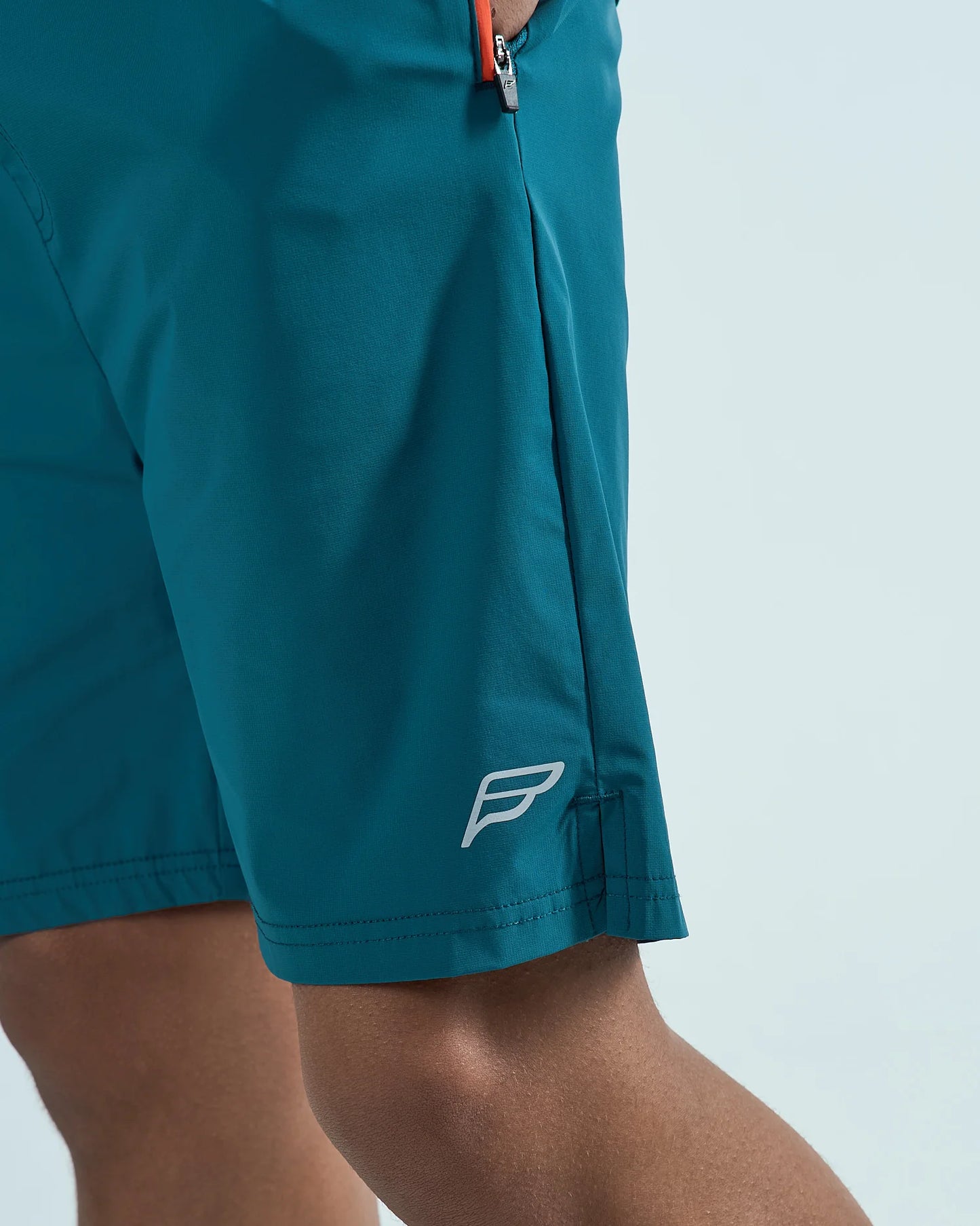 Frequency Stride Teal & Orange 3pc Short Set