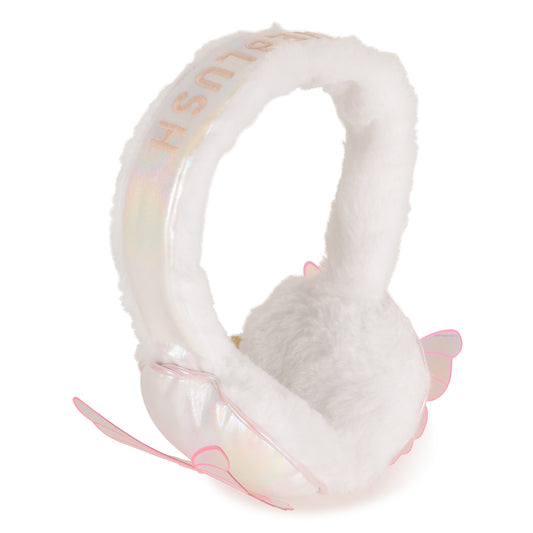 Billieblush White Fluffy Earmuffs