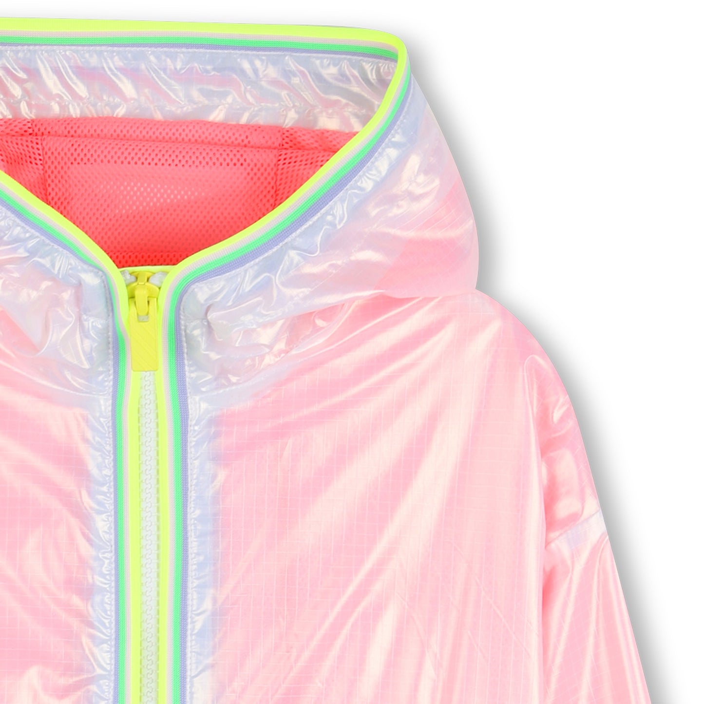 Billieblush Pink Shiny Windbreaker