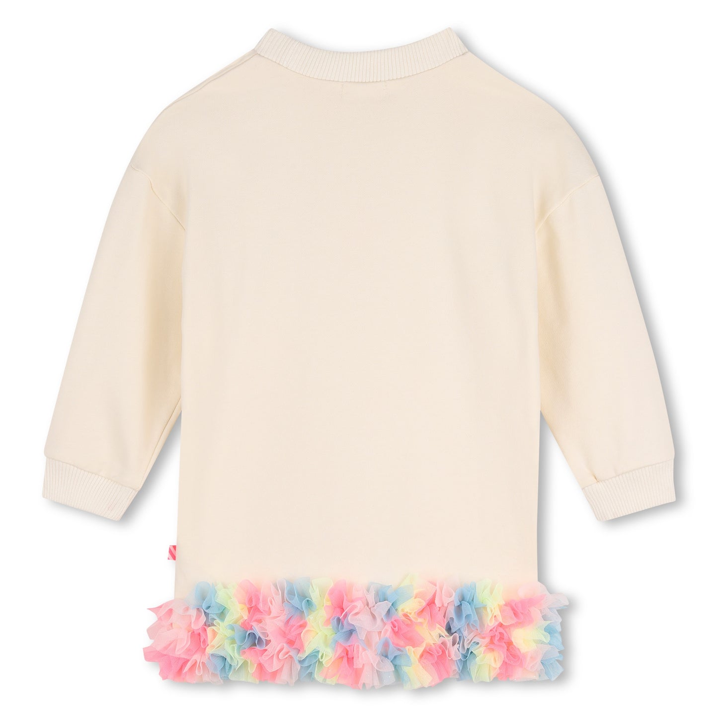 Billieblush Cream Tulle Ruffle Dress