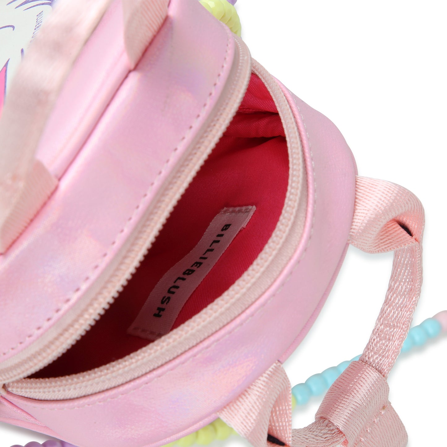 Billieblush Pink Unicorn Tassel Bag