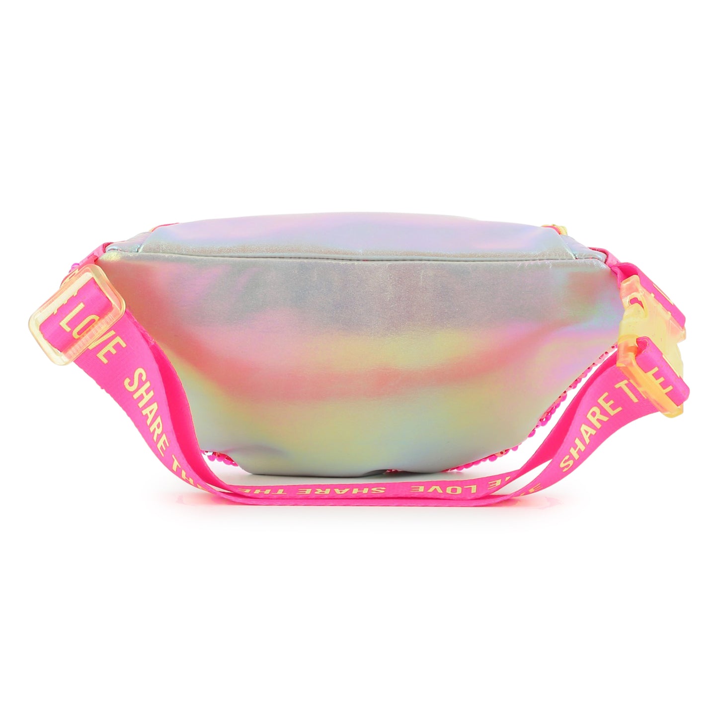Billieblush Pink Heart Sequin Bum Bag