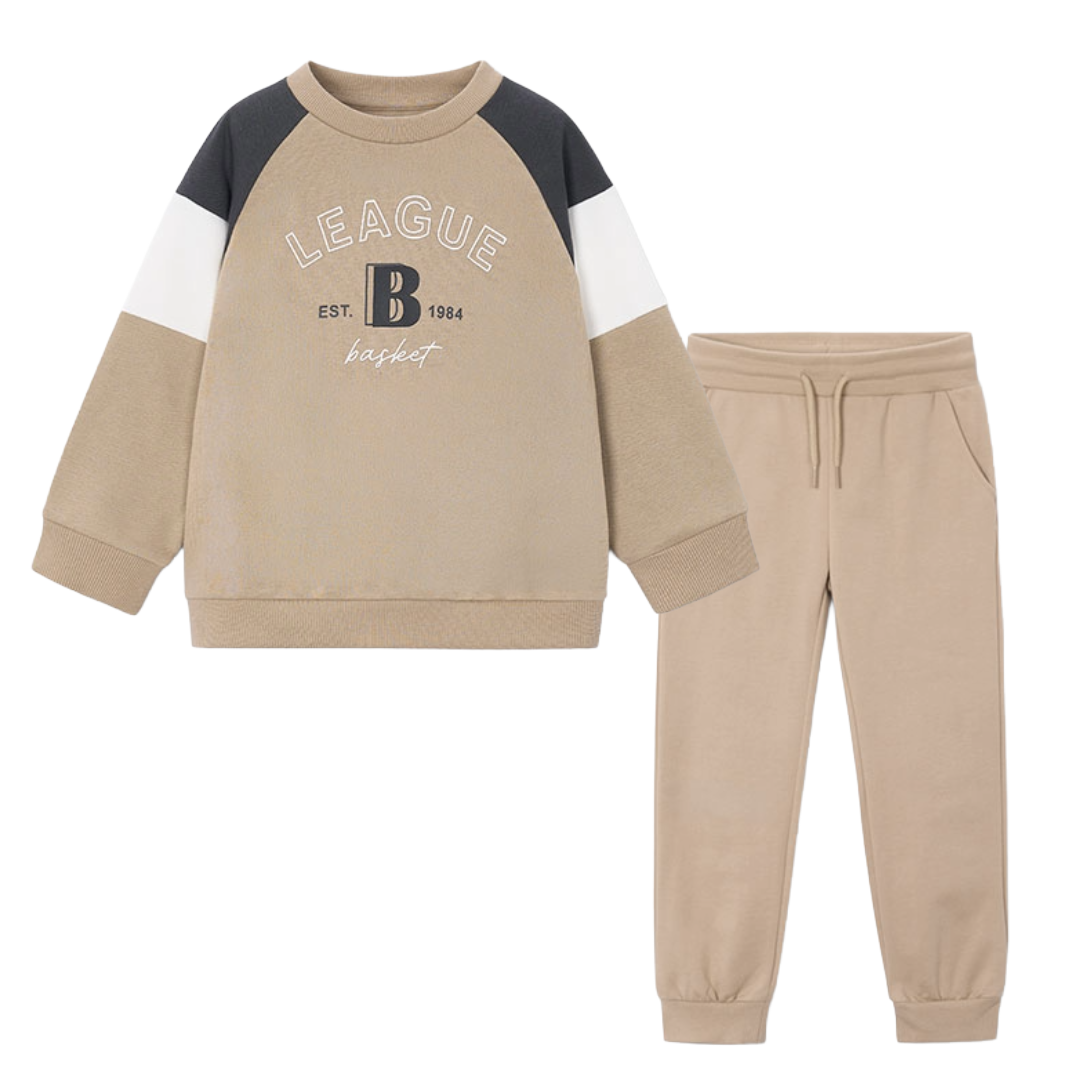 Mayoral Stone Beige League Tracksuit