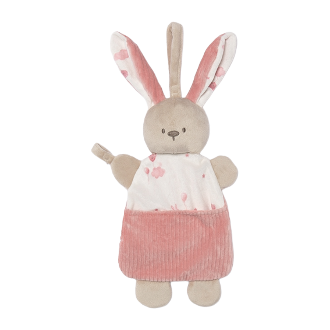 Mayoral Newborn Pink Teddy Dummy Clip 9152