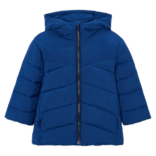 Mayoral Royal Blue Long Padded Coat