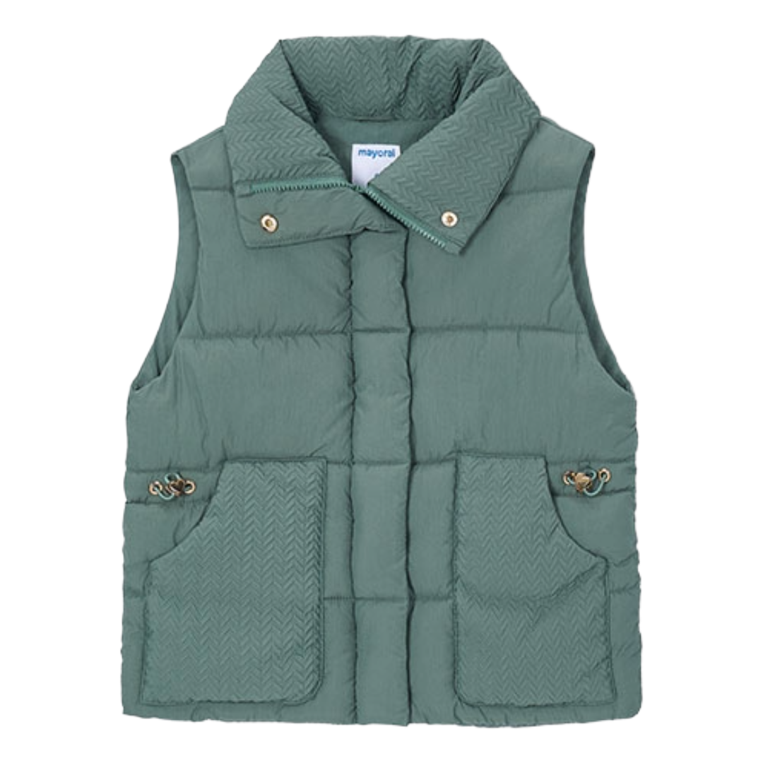 Mayoral Green Padded Gilet