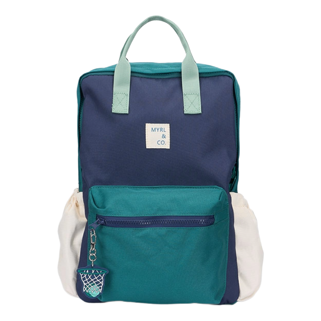 Mayoral Green & Navy Backpack