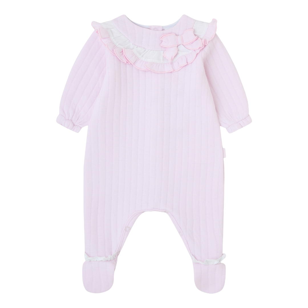 Tutto Piccolo Pink Frill Bow Baby Grow Boxset 2417