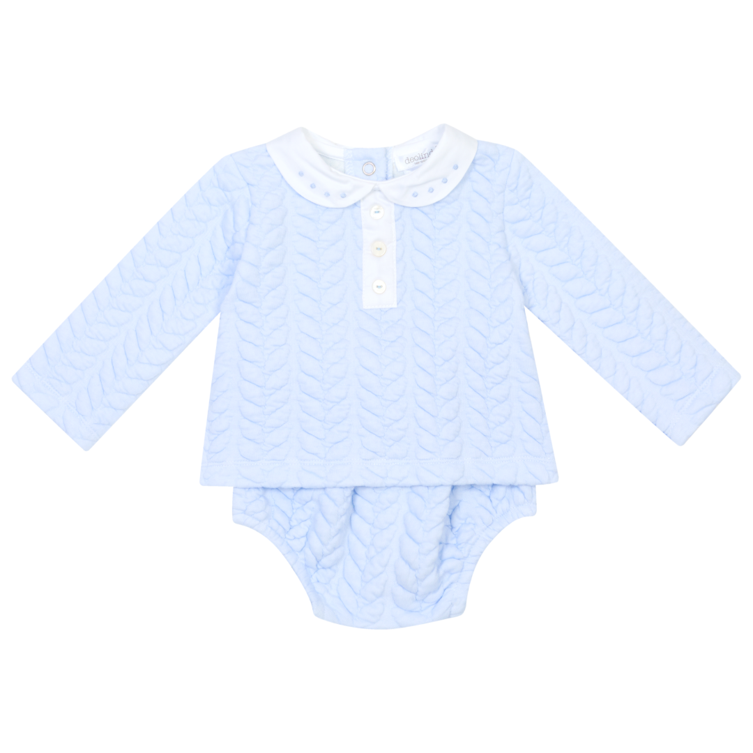 Deolinda Blue Collar Bloomer Set 26709