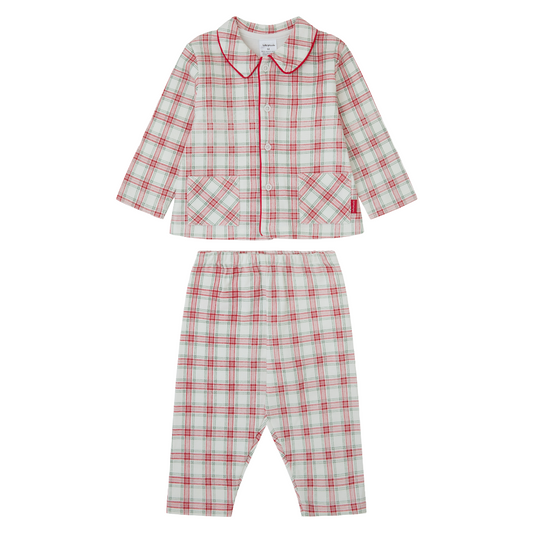 Tutto Piccolo Boys Red Check Pyjamas 2380