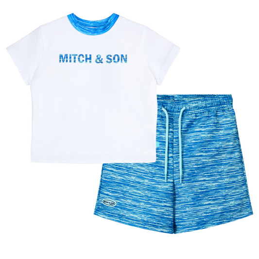 Mitch & Son Harold & Hugo Blue Set