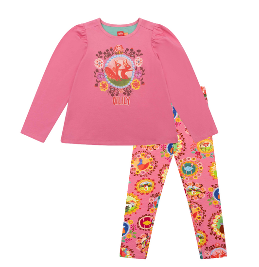 Oilily Triangle/Peppy Legging Set