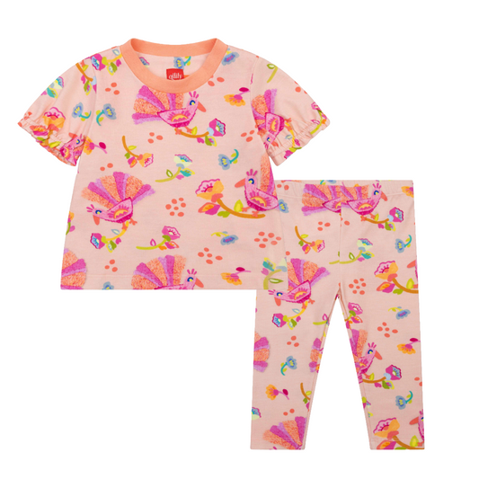 Oilily Tatema & Peppy Pink Legging Set