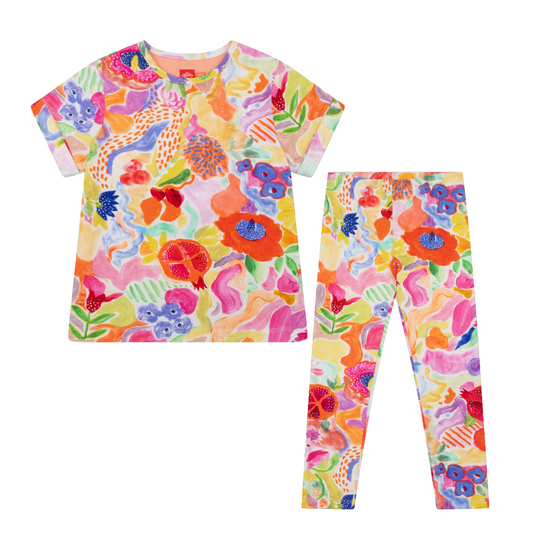 Oilily Tucky & Peppy Multi Legging Set