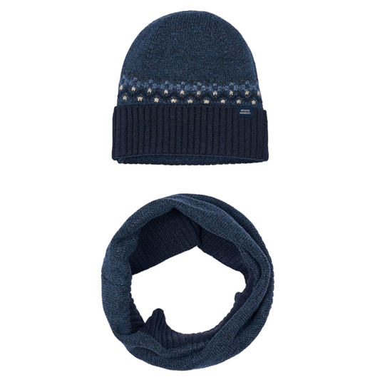Mayoral Navy Hat & Snood Set 10069